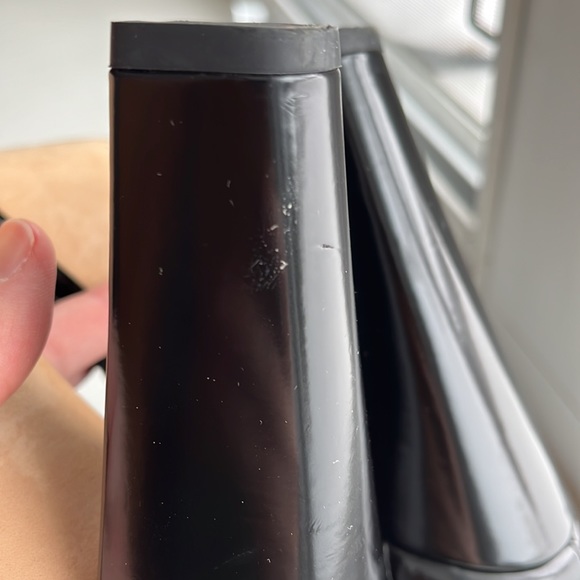 ✨Host pick✨ Stuart Weitzman / Black Elastic Strappy Heels / Size 9 - Picture 14 of 15